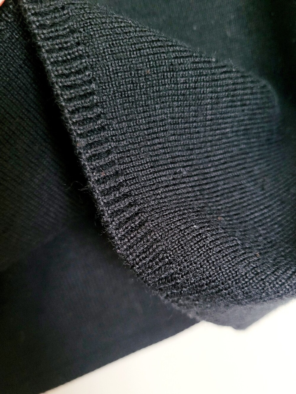 Adrianna Papell Women's Wool Blend Pencil Skirt Pull On Black Large - Picture 7 of 11